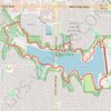 Zorinsky Lake Loop Trail in Omaha GPS track, route, trail