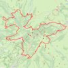 GR400 Tour des Volcans du Cantal (2020) GPS track, route, trail