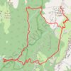 Lances de malissard GPS track, route, trail