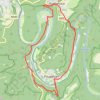 Crêtes de Frahan et "les échelles" GPS track, route, trail