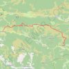 Ardèche Tour du Tanargue Labouresse - Le Jal GPS track, route, trail