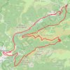 Mont Pelat en boucle GPS track, route, trail