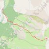 Le Pas de l'Arpette depuis la Gordolasque GPS track, route, trail