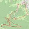 Lazerque versant nord GPS track, route, trail