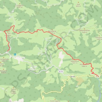 Chalets d'Iraty - Logibaria GPS track, route, trail