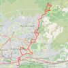 Circuit urbain vers le vallon de la Vache GPS track, route, trail