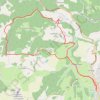 Beaumont Boucle roc du corbeau GPS track, route, trail