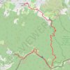 Colm de l'Ouillat Laroque des Albères par la vallée heureuse GPS track, route, trail