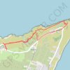 MORGAT - Pointe des Espagnols GPS track, route, trail