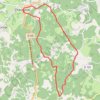 Chavagnac boucle du dan's GPS track, route, trail