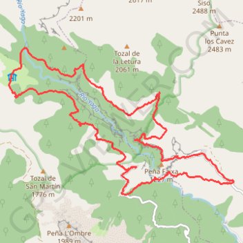 Aragon, Gargantas d'Escuain GPS track, route, trail