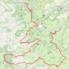 GR30 De Besse-et-Saint-Anastaise à La Bourboule (Puy-de-Dôme) GPS track, route, trail
