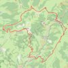 Tour des Monts du Cantal GPS track, route, trail