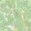 TMV24 Balisage Royère St Pardoux 22 kms GPS track, route, trail