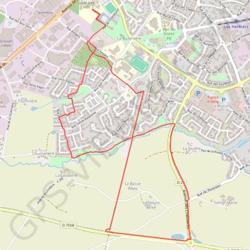 Rando J23 15 dec 7km-15926978 GPS track, route, trail