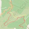 Bormes les Mimosas - Col de Gratteloup GPS track, route, trail