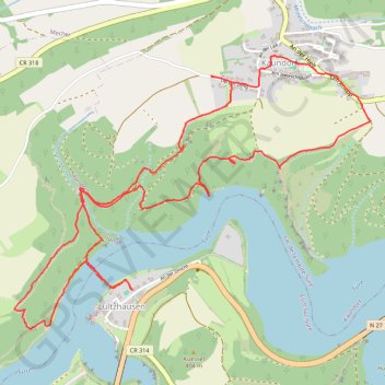 Lultzhausen GPS track, route, trail