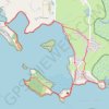 SENE (pointe du Bil) GPS track, route, trail