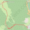 Rocher de Villeneuve GPS track, route, trail