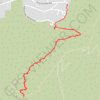 La tourelle GPS track, route, trail