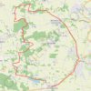 La voie romaine, retour par bonrepos GPS track, route, trail