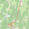 Grande Traversée des PréAlpes : Vassieux-en-Vercors - Marignac-en-Diois GPS track, route, trail