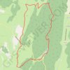 Boucle de Vassieux en Vercors GPS track, route, trail