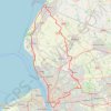 Liverpool to Southport then back via Aughton and Kirkby GPS track, route, trail