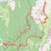 Lances de Mallisard GPS track, route, trail