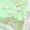 Maymount Park Japanese Garden Loop GPS track, route, trail