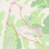 Daluis La Pinea, Saint Honorat, Fourchias Melina GPS track, route, trail