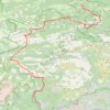Traversée du parc naturel des Préalpes d'Azur GPS track, route, trail