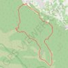 Le Sommet des Fourcats depuis Maubec GPS track, route, trail