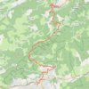 Privas -> Les Ollières-sur-Eyrieux (20.4km) GPS track, route, trail