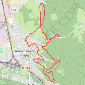 La Ronde des Grangeons GPS track, route, trail