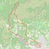 Bedoin - Le Gros Pata par la Combe Obscure - Les Ocres GPS track, route, trail