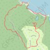 Coastal Hardwood Ridge Loop GPS track, route, trail
