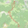 Du Caire Gros au Tournairet GPS track, route, trail