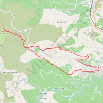 Tour Madeloc GPS track, route, trail