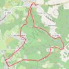 Autour de Madriac GPS track, route, trail