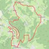 Marcourt (Rendeux) - Province du Luxembourg - Belgique GPS track, route, trail