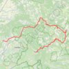 ITINÉRAIRE-99km-IBP147-bicycle GPS track, route, trail