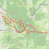 Sortie à vélo dans l'après-midi GPS track, route, trail