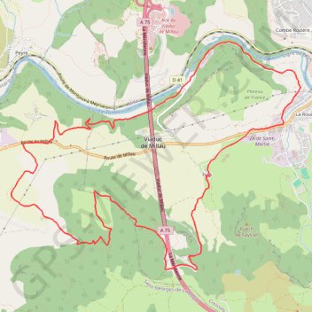 Issis, les cathedrales GPS track, route, trail