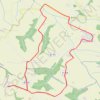 Boucle Cussou sans passer par la route de Nailloux GPS track, route, trail