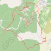 Circuit du Laus GPS track, route, trail